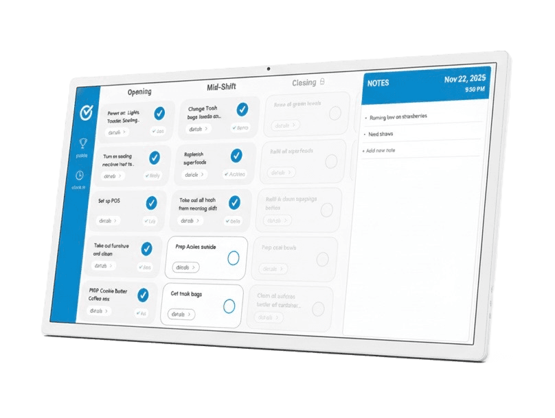 CheckinIn 21.5 inch Tablet