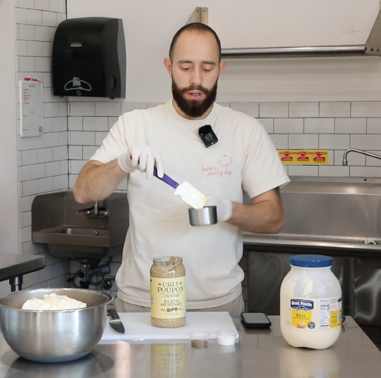 Chef preparing food